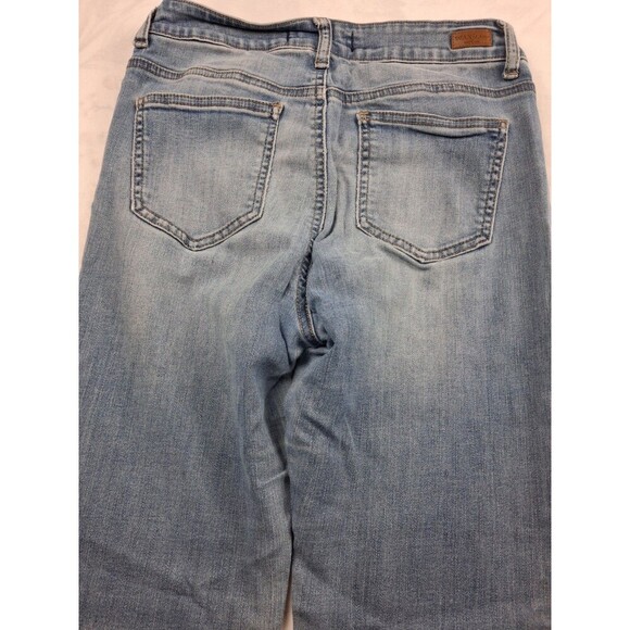 WAX JEAN LOS ANGELES TORN KNEE DISTRESS, SKINNY JEAN LIGHT BLUE COLOR - Picture 11 of 15